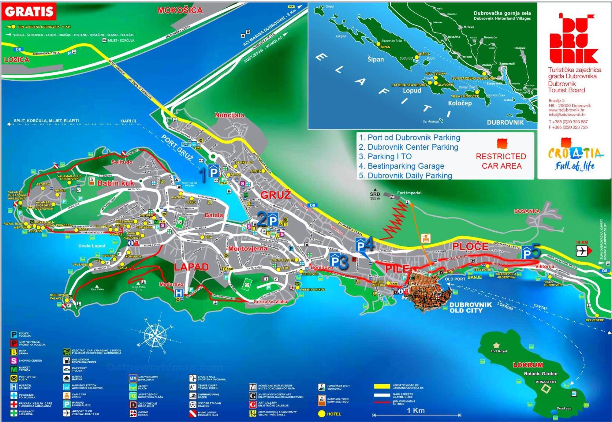 Mediteran With Garden Next To Beach And Old Town ดูบรอฟนิก ภายนอก รูปภาพ